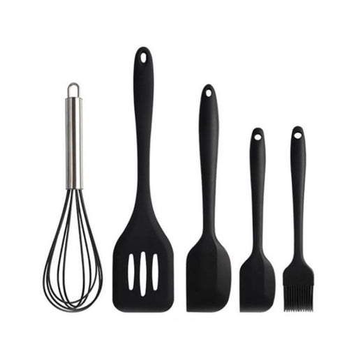 5 Piece Silicon Baking Utensil Set